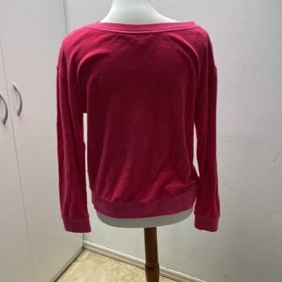 Juicy Couture Pink Terry cloth Sweatshirt size M - Picture 3 of 9